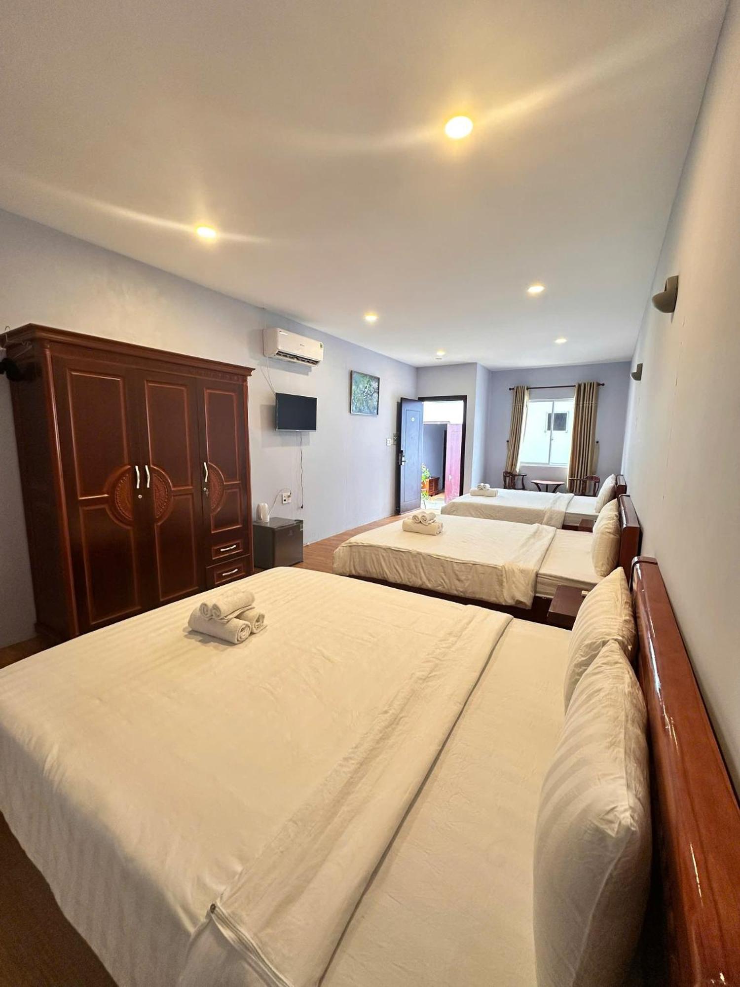 Bungalow Hotel Chi Khu Co Ong Exterior foto